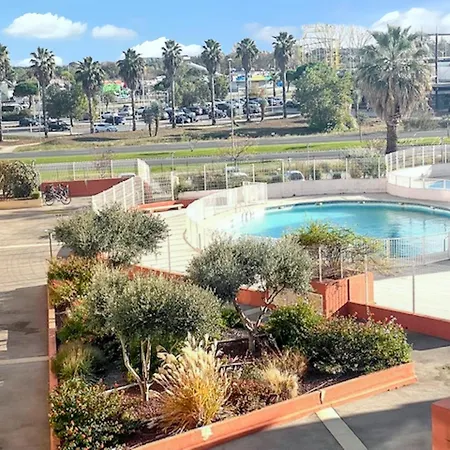 Апартаменты Moderne Au Grau-du-roi De 32 M² Avec Piscine Partagee Ле-Гро-дю-Руа